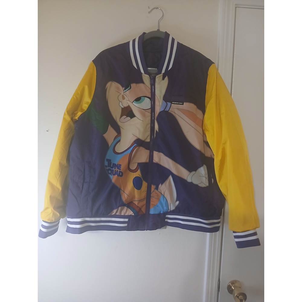 Members Only Blue and Yellow Varsity Jacket